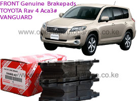 Toyota Vanguard Brake Pad Genuine Front