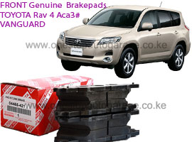 Front brake pads rav 4 aca3# Nairobi Kenya