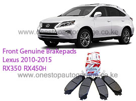 Front Brake pads lexus RX450 Nairobi, Kenya