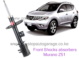 front shock absorbers Murano Z51 Nairobi Kenya