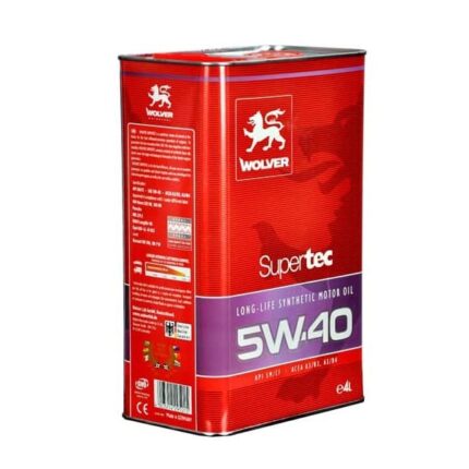Wolver Supertec 5w-40  Synthetic Engine Oil