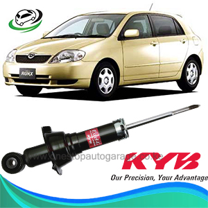 Rear Shock Absorbers Toyota Corolla Runx/Allex (KYB) 2wd