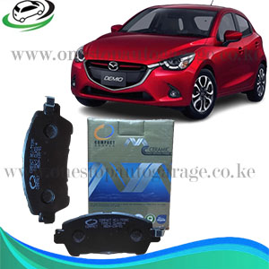 Für Mazda 2 Demio DJ 2015~2019 2017 Anti-Rutsch-Gummi-Cup-Kissen