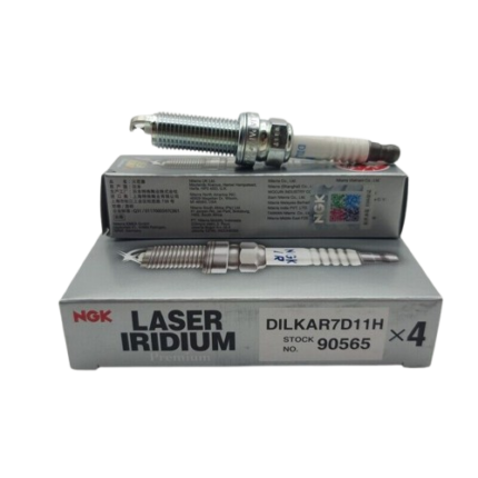 LASER IRIDIUM SPARK PLUGS DILKAR7D11H-90565 NGK