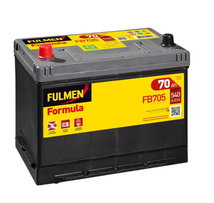 FULMEN CAR BATTERY NS70 12V 70AH