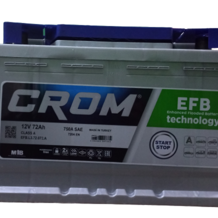 DIN70 EFB CROM 72AH Car Battery