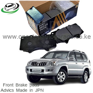 FRONT CERAMIC BRAKE PADS TOYOTA PRADO J120