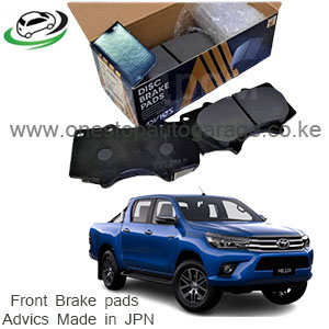 TOYOTA HILUX REVO FRONT BRAKE PADS ADVICS