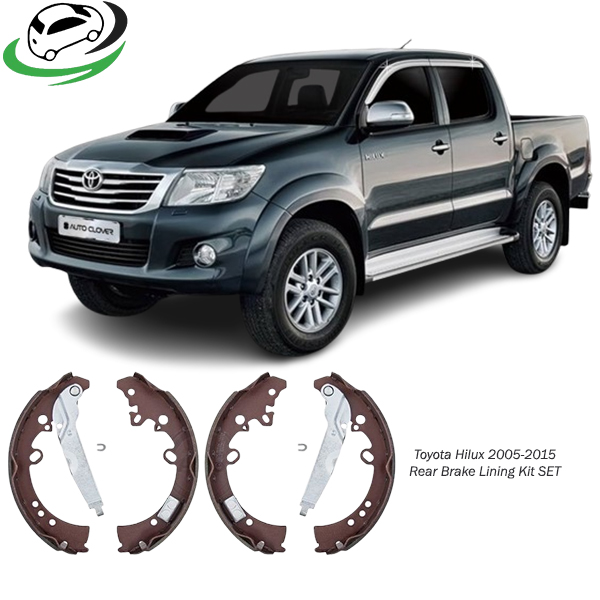 Toyota Hilux 2005-2015 Rear Brake Lining Kit Set 044950K120
