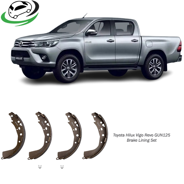 Toyota Hilux Revo GUN125 Brake Lining Kit 0449535250