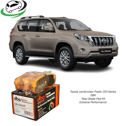 Toyota Landcruiser Prado 150 Series Rear Brake Pad Kit Extreme Performance DB1200XP