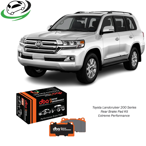 Toyota Land Cruiser 200 Series Rear Brake Pad Kit Extreme Performance db1857xp