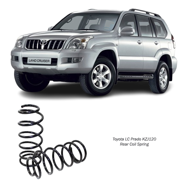 Toyota LC Prado KZJ120 Heavy Duty Rear Coil Spring 48131-j1202