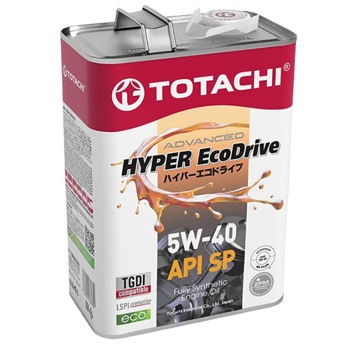 Fully Synthetic Hyper Ecodrive 5W40 4L Engine Oil