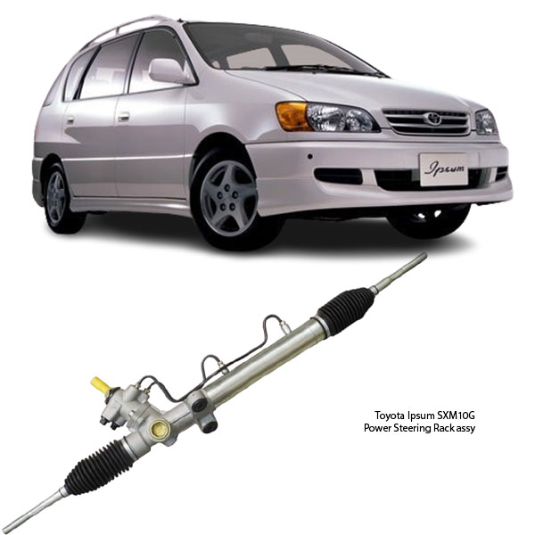 Toyota Ipsum SXM10G RHD Hydraulic Power Steering Rack Assy 44250-44010