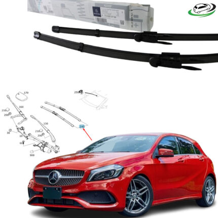 Mercedes Benz A180 W176 Front Wiper Blade Set A1768200745