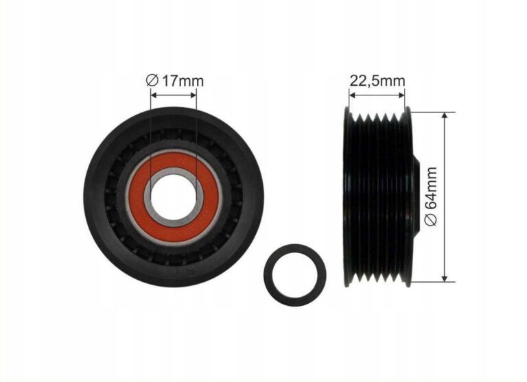AUDI A4 B5 Belt Tensioner Idler Pulley 059903341A