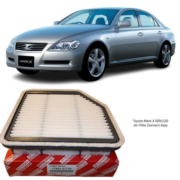Toyota Mark X GRX120 Air Filter Element Assy 17801-31110