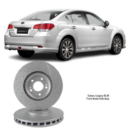 Subaru Legacy BL5K Slotted Front Brake Disc Assy 26300-FE000