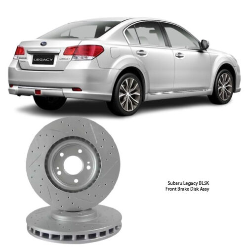 Subaru Legacy BL5K Slotted Front Brake Disc Assy 26300-FE000
