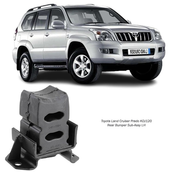 Toyota Land Cruiser Prado KDJ120 Rear Bumper Sub-Assy LH 48036-60011