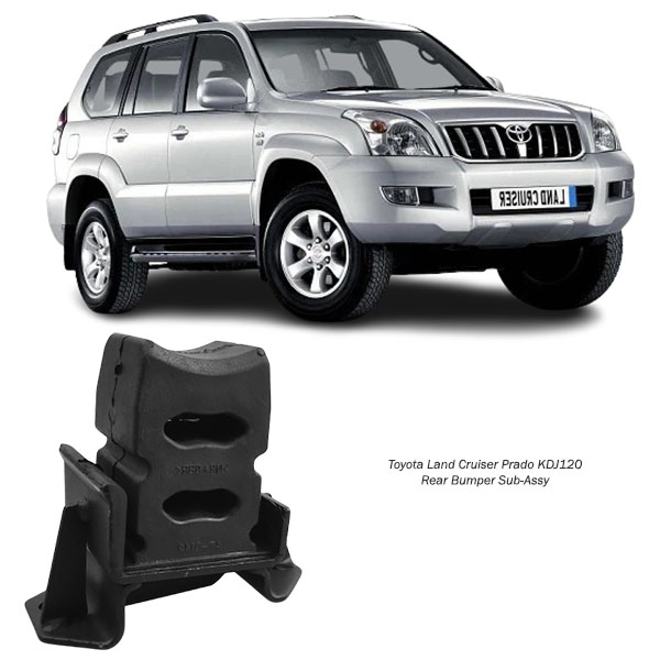Toyota Land Cruiser Prado KDJ120 Rear Bumper Sub-Assy RH 48306-60201