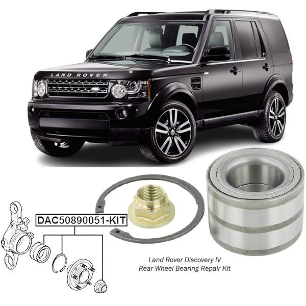 Land Rover Discovery IV Rear Wheel Bearing Repair Kit DAC50890051-KIT