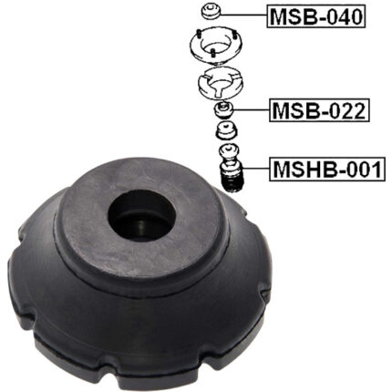 Pajero Shogun Front Shock Absorber Bushing MSB-040