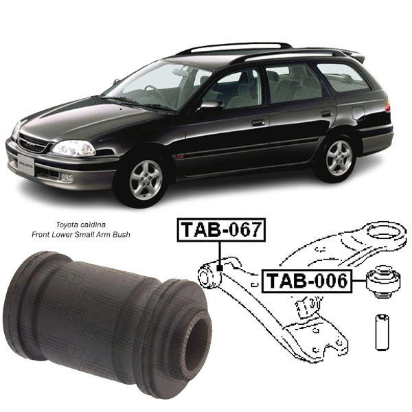 Toyota Caldina Front Lower Small Arm Bush TAB-067