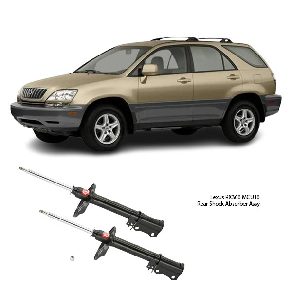 Lexus RX300 MCU10 Rear LHS Shock Absorber Assy 4WD 334269