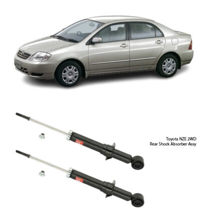 Toyota NZE 2WD Rear shock Absorber Assy 341322