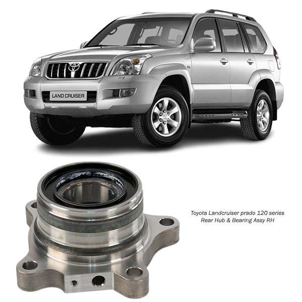 Toyota Landcruiser prado 120 series Rear Hub & Bearing Assy RH 42450-60050