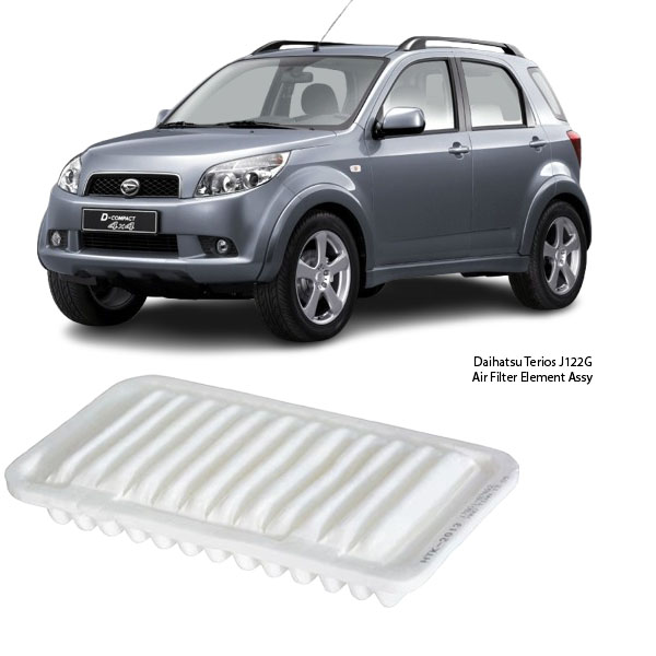 Daihatsu Terios J122G Air Filter Element Assy 17801-87402