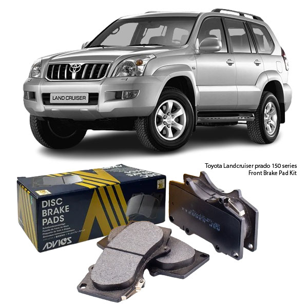 Toyota Landcruiser Prado J120 series Front Ceramic Brake Pad Kit A1N011