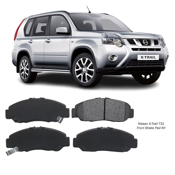 Nissan Xtrail T31 Front Brake Pad Kit D1276
