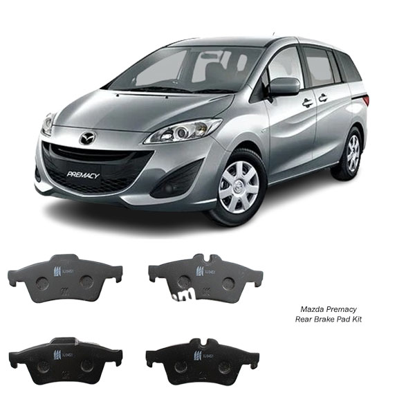 Mazda Premacy Rear Brake Pad Kit D3132