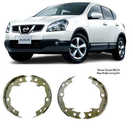 Nissan Dualis KNJ10 Rear Brake Lining Kit FN0621