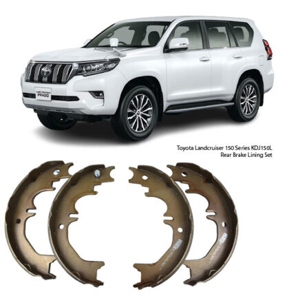 Toyota Landcruiser 150 Series (KDJ150L) Rear Brake Lining Kit FN0642