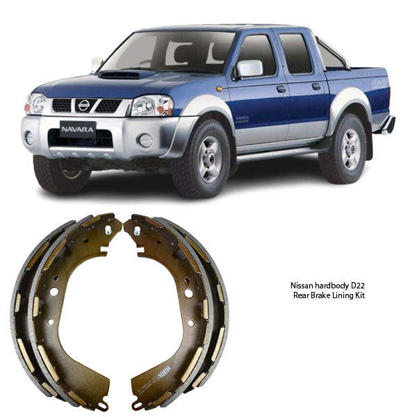 Nissan Hardbody D22 Rear Brake Lining Kit FN1189