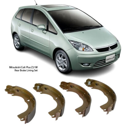 Mitsubishi Colt Plus Z21W Rear Brake Lining Kit FN1267
