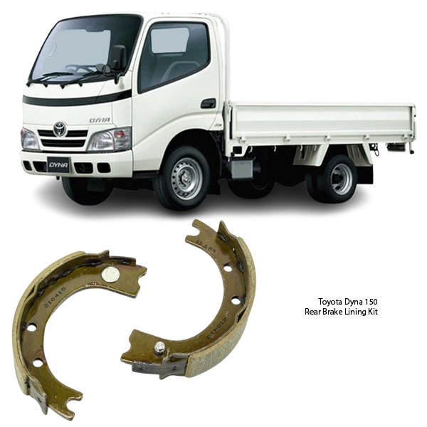 Toyota Dyna 150 Rear Brake Lining Kit FN2298