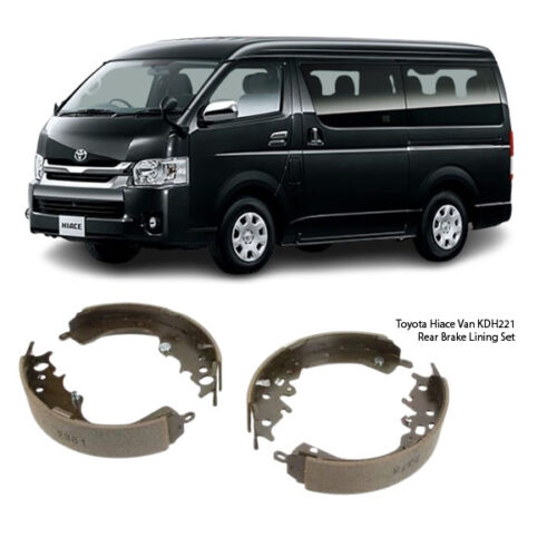 Toyota Hiace Van KDH221 Rear Brake Lining Set FN2350