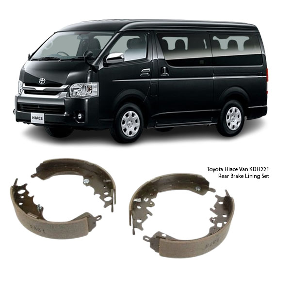 Toyota Hiace Van KDH221 Rear Brake Lining Set FN2350