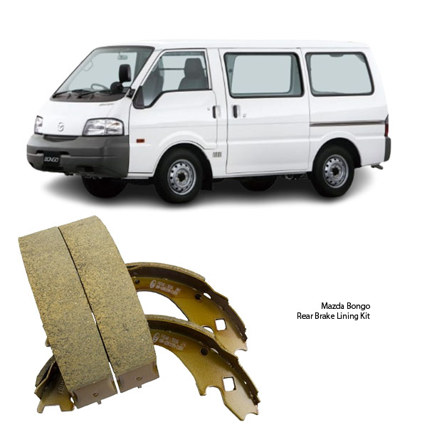 Mazda Bongo Rear Brake Lining Kit FN3348
