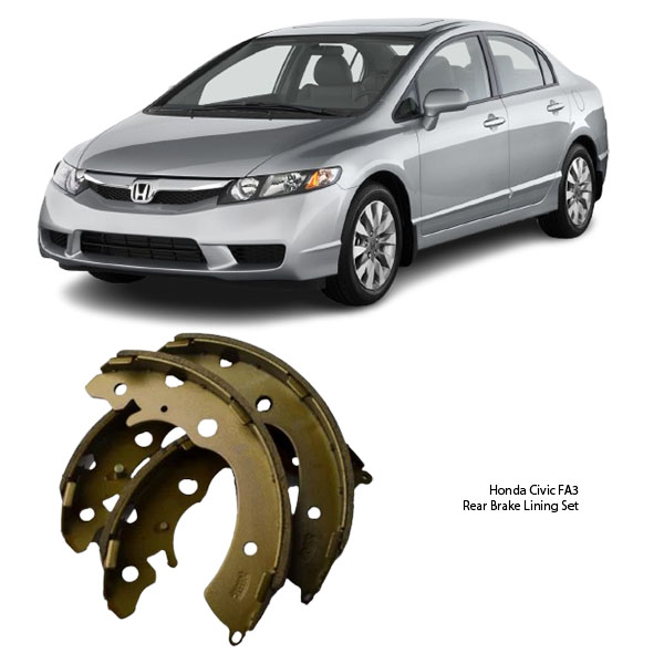 Honda Civic Rear Brake Lining Set FN5524