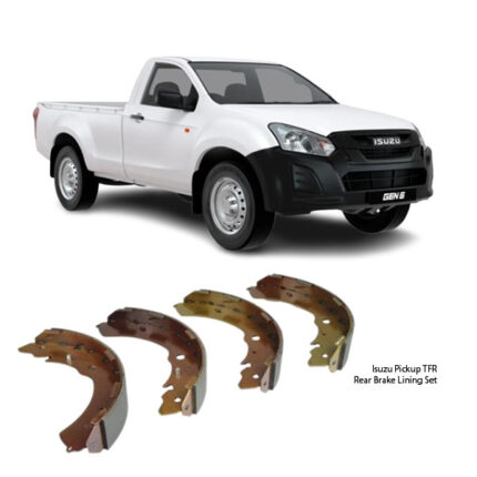 Isuzu Pickup TFR Rear Brake Lining Set FN6741