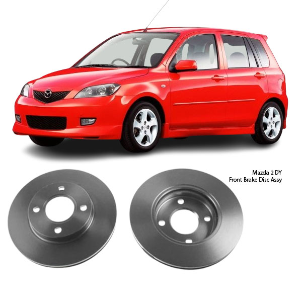Mazda 2 DY Front Brake Disc Assy RN1109V