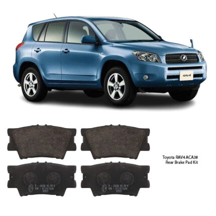 Toyota RAV4 ACA3# Rear Brake Pad Kit D2269