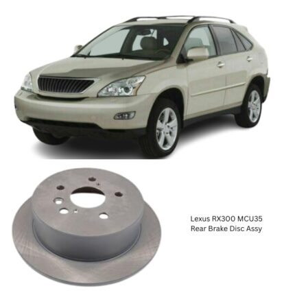 Lexus RX300 MCU35 Rear Brake Disc Assy 42431-48050