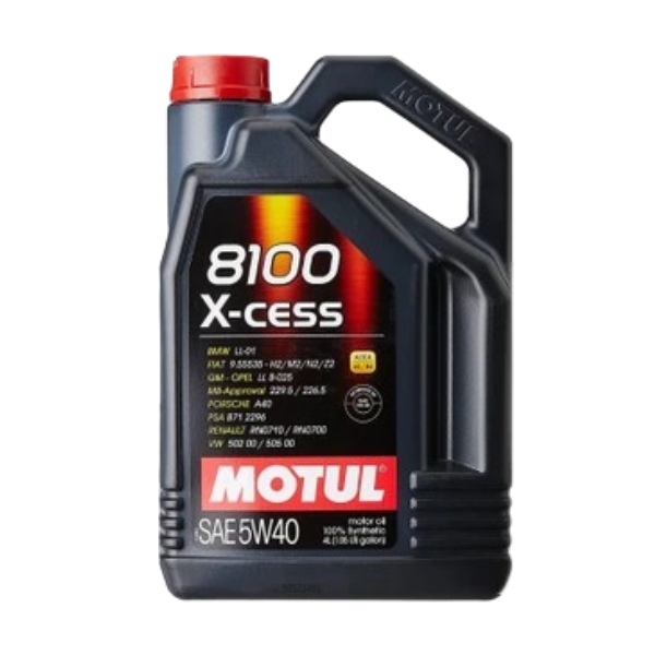 Motul 8100 X-Cess Fully Synthetic Engine Oil 5W-40 5L